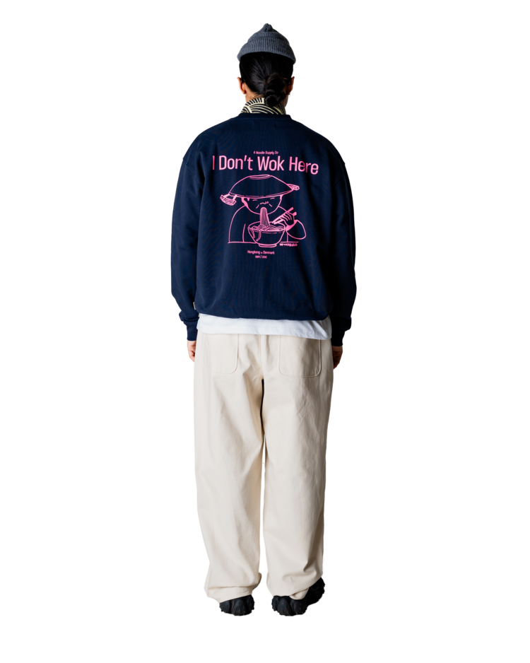 Woodbird Cane Wok Crew 'Dark Navy'