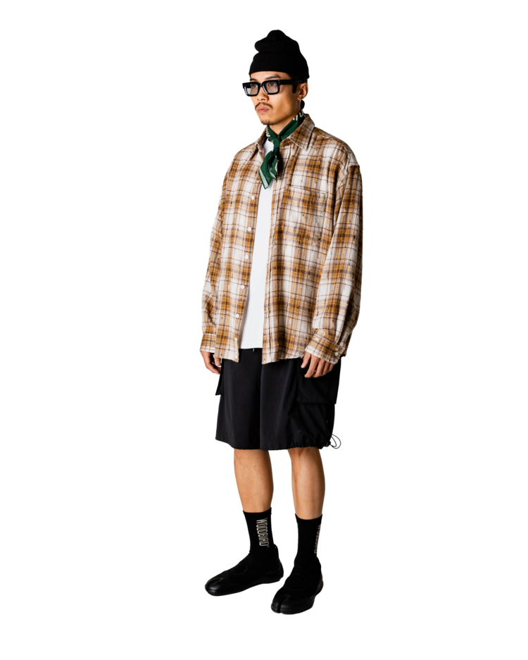 Woodbird Jong Check Supply Shirt 'Brown Check'