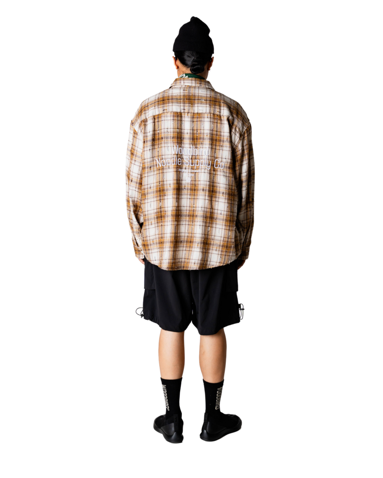 Woodbird Jong Check Supply Shirt 'Brown Check'