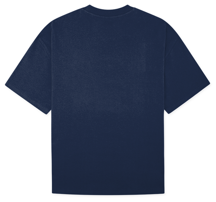 Woodbird Beam Base T-Shirt 'Navy Blazer'