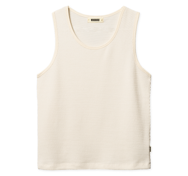 Woodbird Lung Tank Top 'Off White'