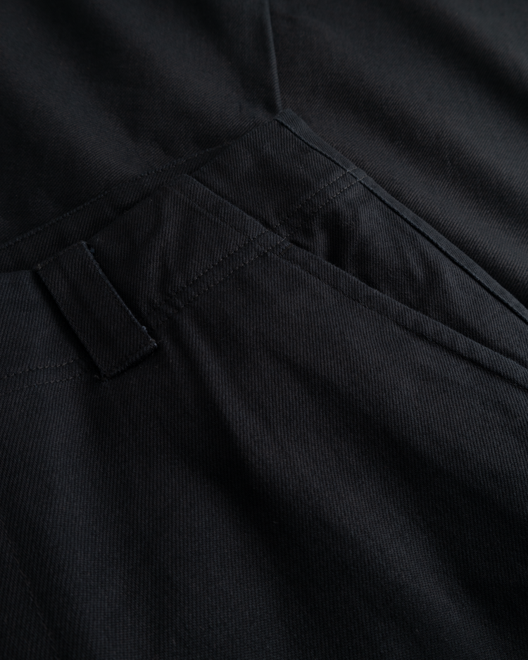 Woodbird Wu Chino Pants 'Black'