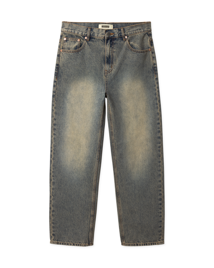 Woodbird Leroy Aged Jeans 'Dark Blue'