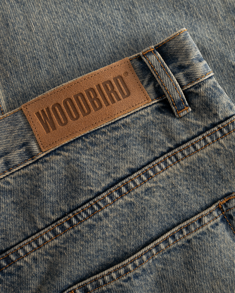 Woodbird Leroy Aged Jeans 'Dark Blue'