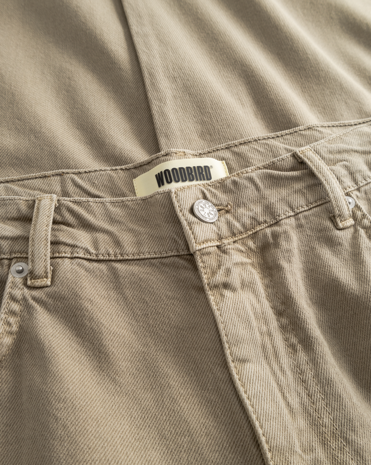 Woodbird Leroy Base Jeans 'Sand'