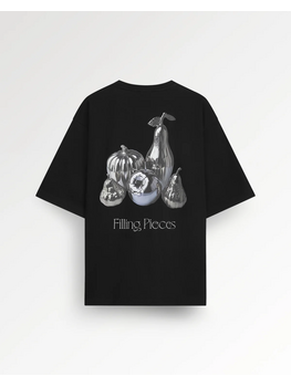 Filling Pieces T-Shirt Boxy Chrome Fruit 'Black'