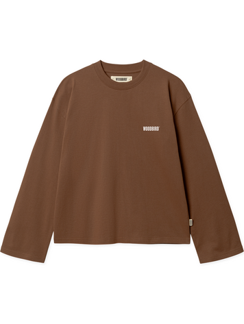 Woodbird Joul Longsleeve 'Mid Brown'
