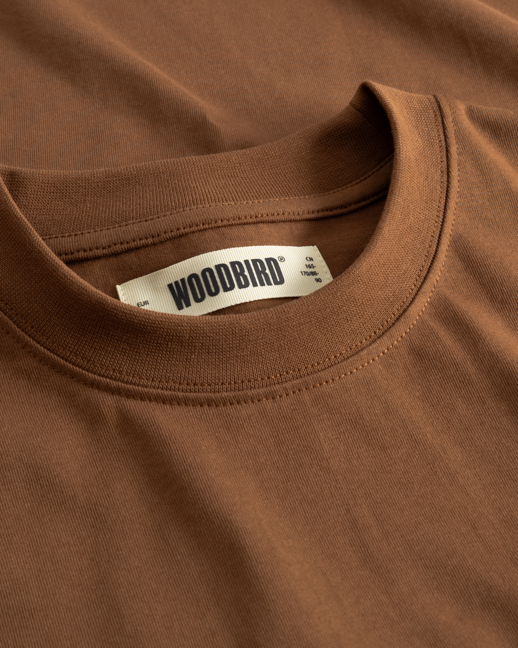 Woodbird Joul Longsleeve 'Mid Brown'