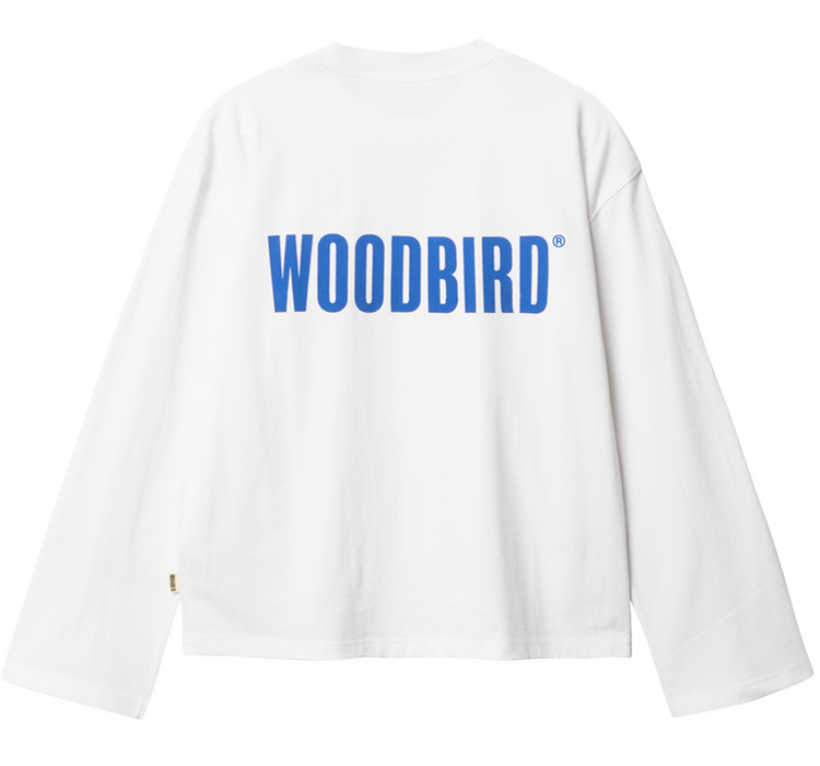 Woodbird Joul Longsleeve 'White'