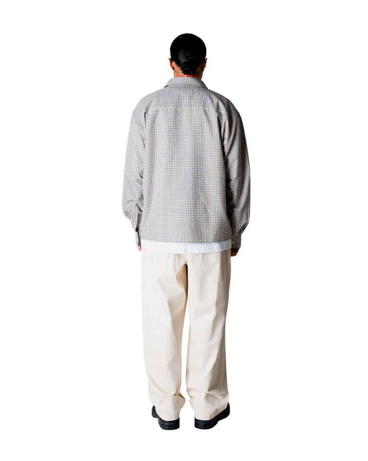 Woodbird Buzo Check Shirt 'Off White Check'