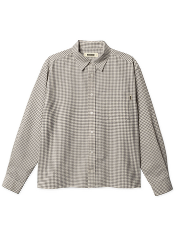 Woodbird Buzo Check Shirt 'Off White Check'