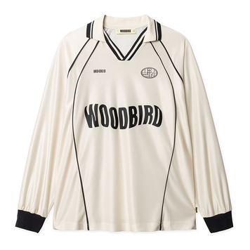 Woodbird Taka L/S Sports Polo 'Off White'