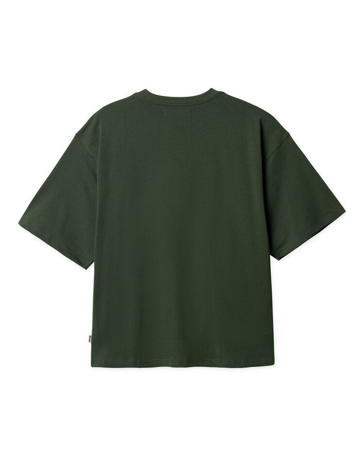 Woodbird Beam Nine T-Shirt 'Pine Green'