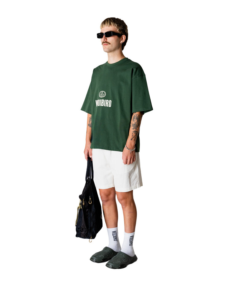 Woodbird Beam Nine T-Shirt 'Pine Green'