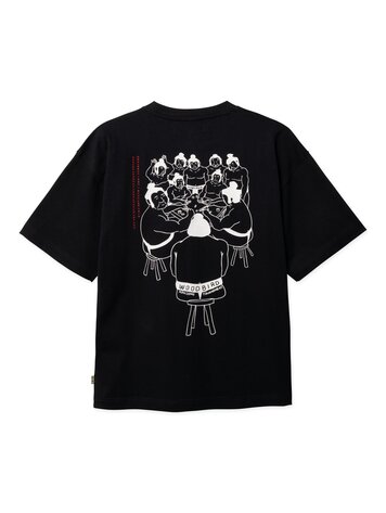 Woodbird Beam Suma T-Shirt 'Black'