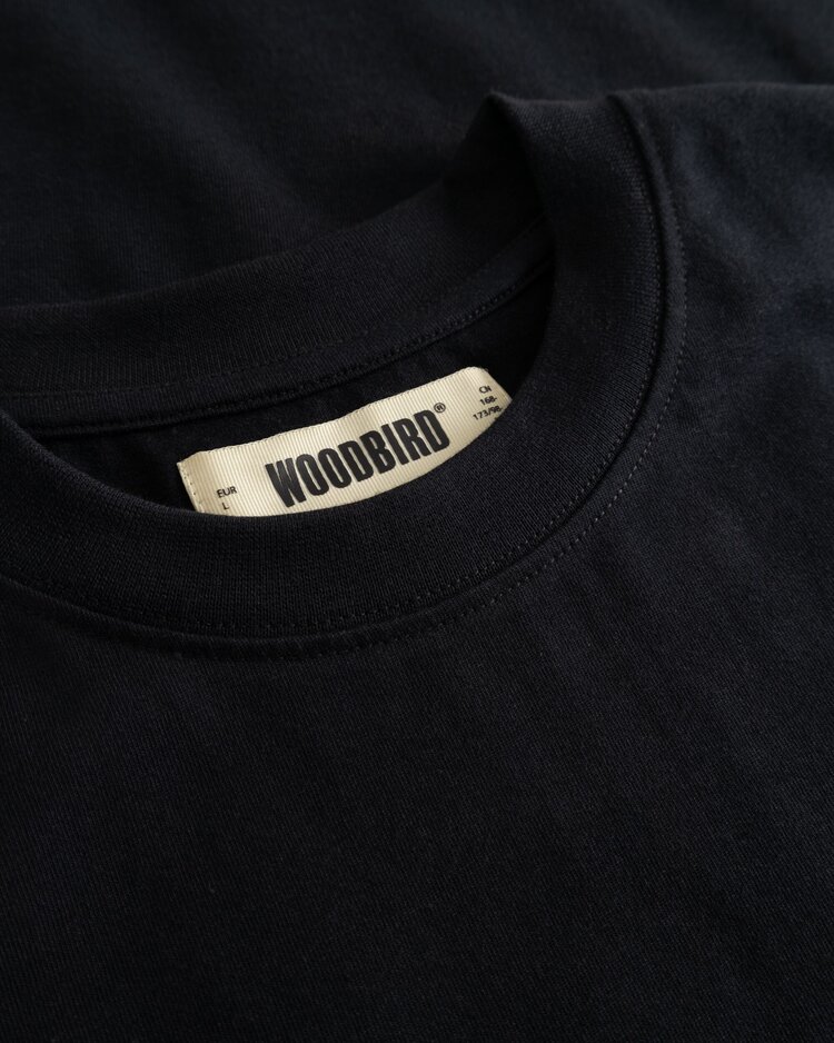 Woodbird Beam Suma T-Shirt 'Black'