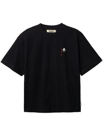 Woodbird Beam Suma T-Shirt 'Black'