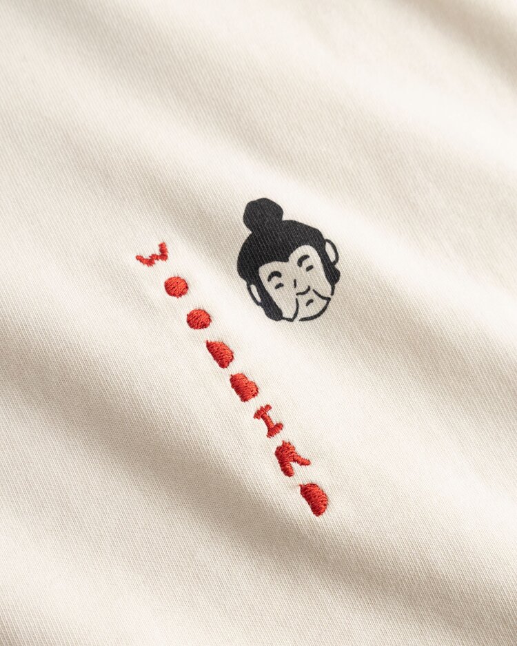 Woodbird Beam Suma T-Shirt 'Off White'