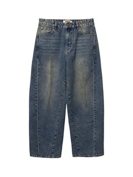Woodbird Ghat Twisted Jeans 'Blue Vintage'