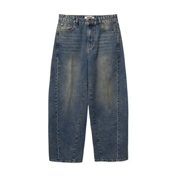 Woodbird Ghat Twisted Jeans 'Blue Vintage'