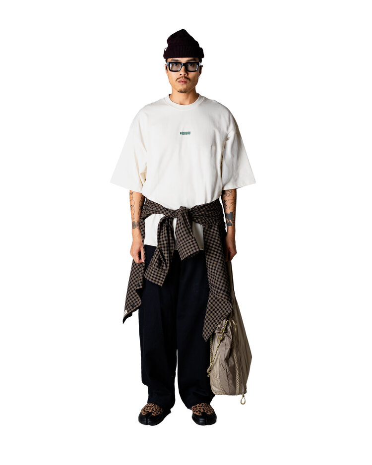 Woodbird Beam Lion T-Shirt 'Off White'