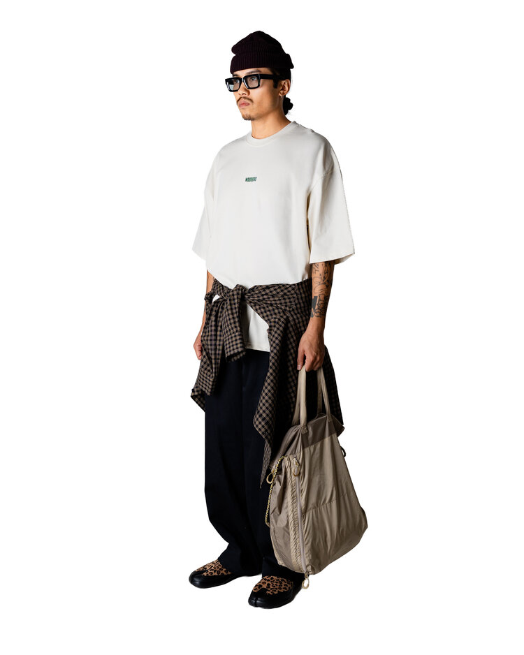 Woodbird Beam Lion T-Shirt 'Off White'