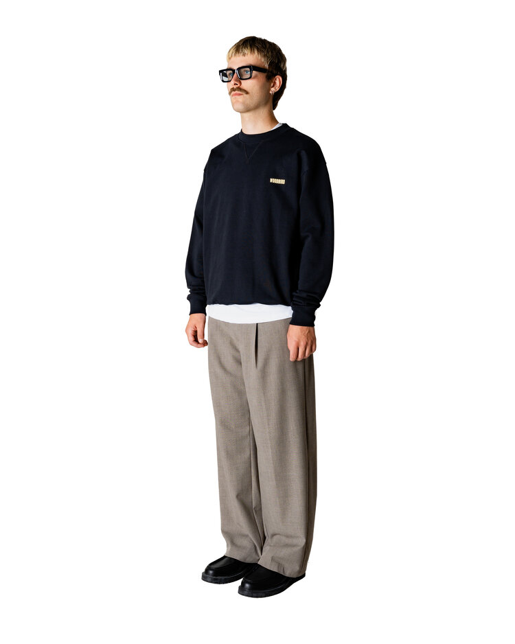 Woodbird Bin Guan Pants 'Sand Melange'