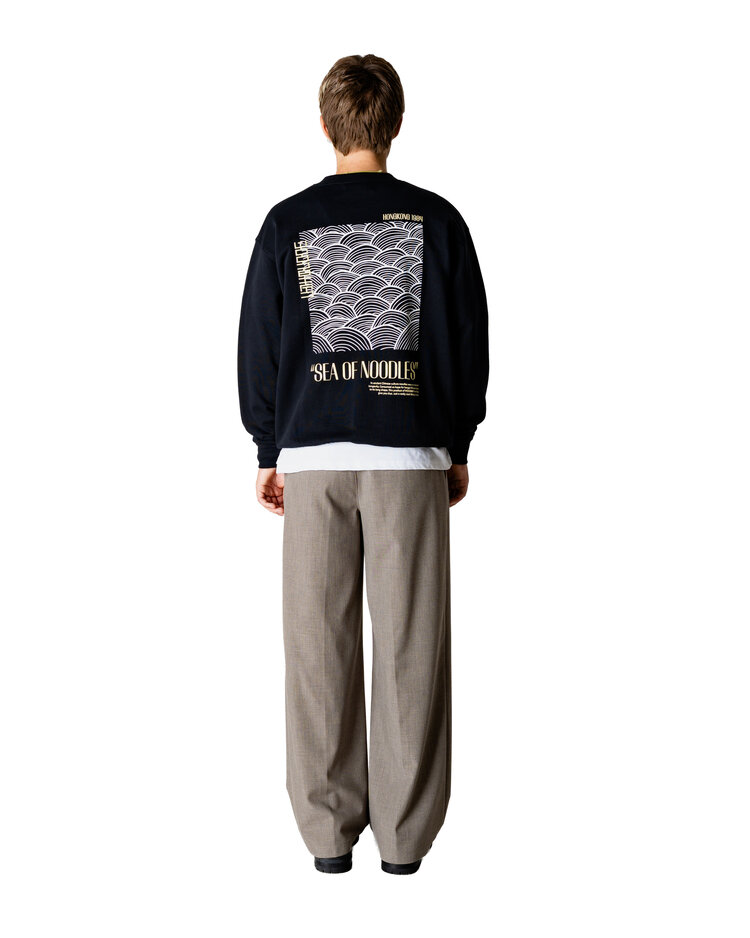 Woodbird Bin Guan Pants 'Sand Melange'