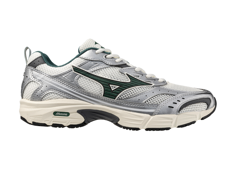 Mizuno MXR 'Snow White / Bistro Green / Silver'