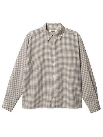 Woodbird Buzo Check Shirt 'Off White Check'