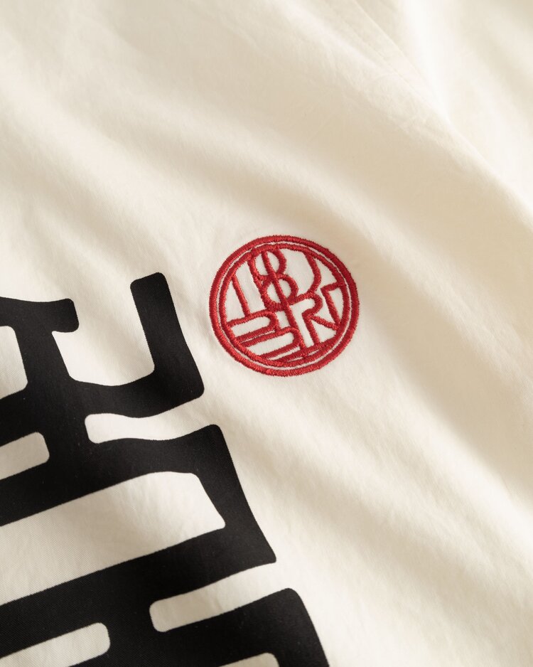 Woodbird Banks Sign Shirt 'Off White'