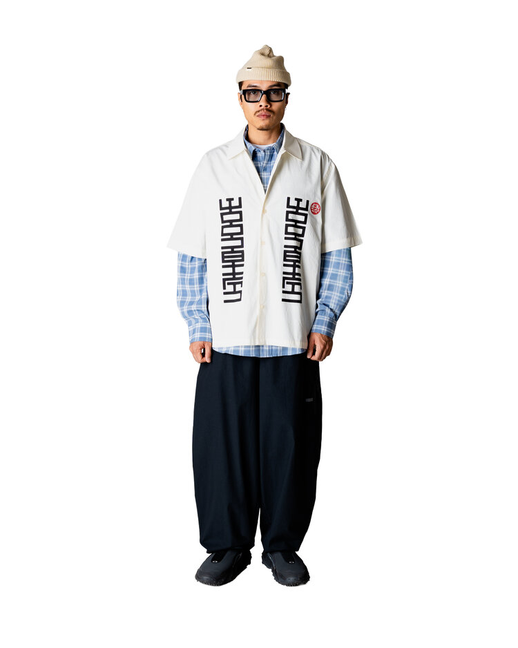 Woodbird Banks Sign Shirt 'Off White'