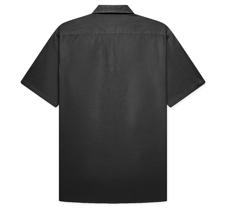 Woodbird Banks Linen Shirt 'Black'