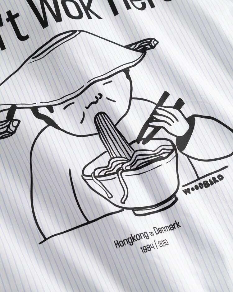 Woodbird Wang Wok Shirt 'Light Blue'