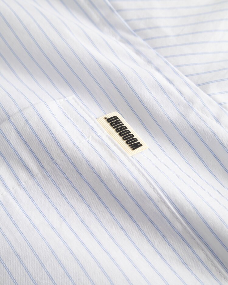 Woodbird Wang Wok Shirt 'Light Blue'