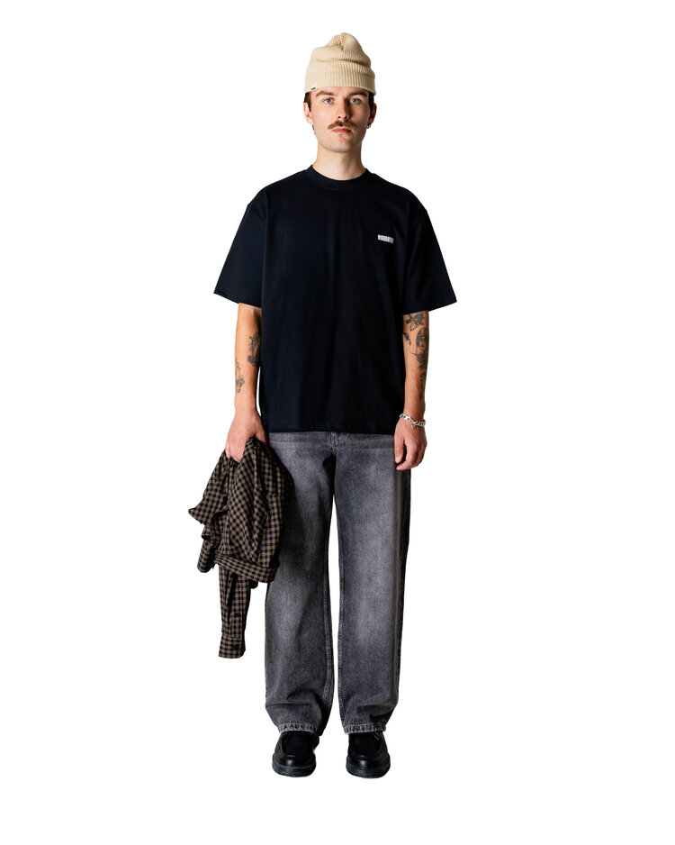 Woodbird Baine Sea T-Shirt 'Black'