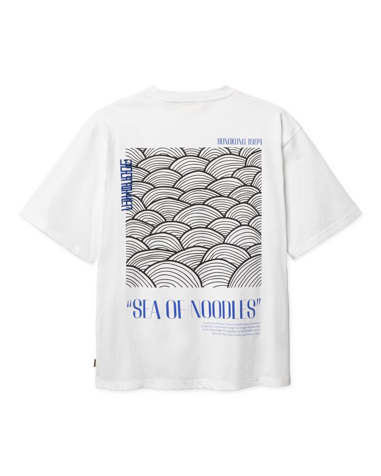 Woodbird Baine Sea T-Shirt 'White'