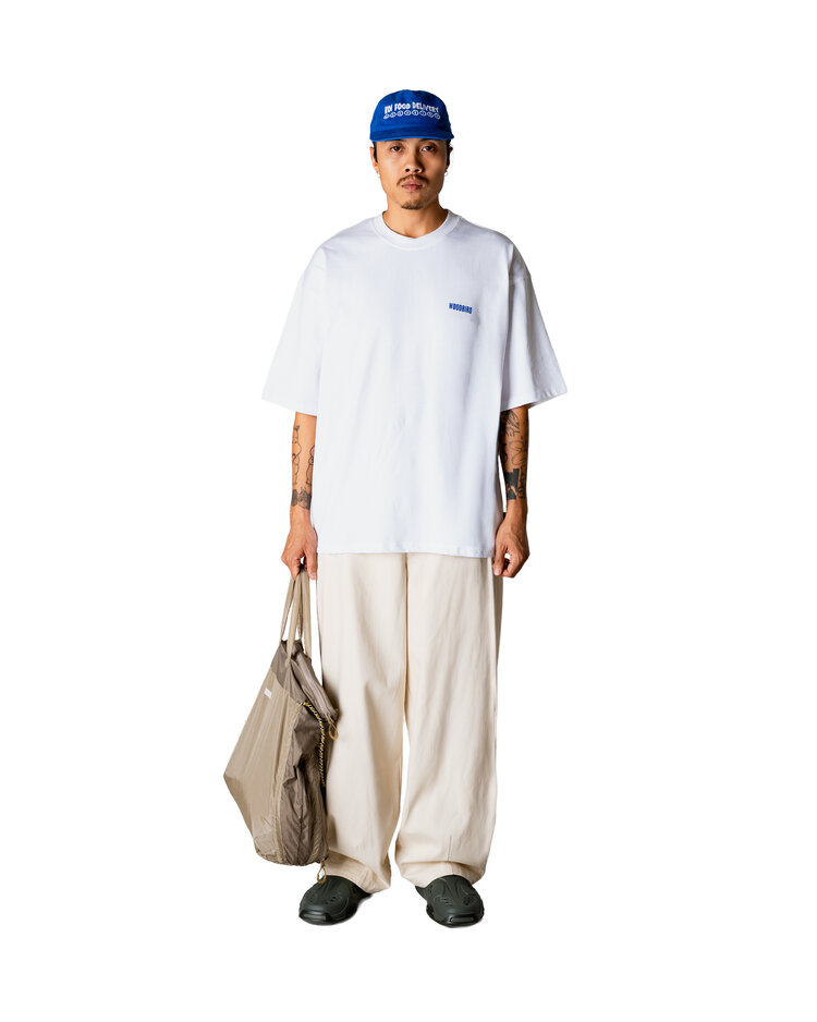 Woodbird Beam Book T-Shirt 'White'