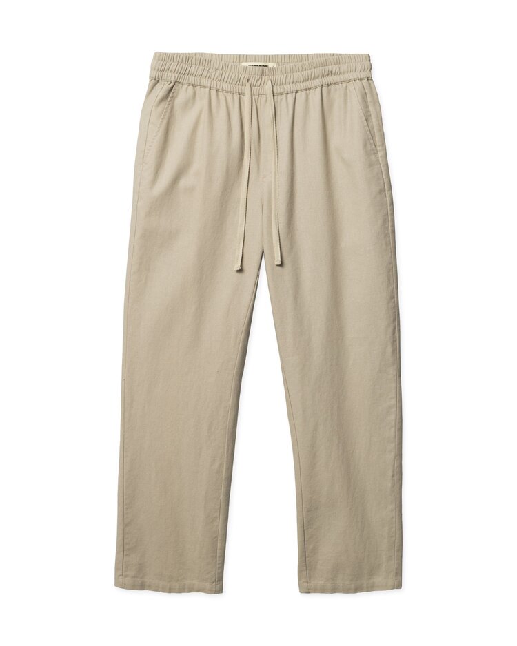 Woodbird Eik Linen Pant 'Stone'