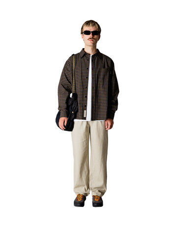 Woodbird Eik Linen Pant 'Stone'