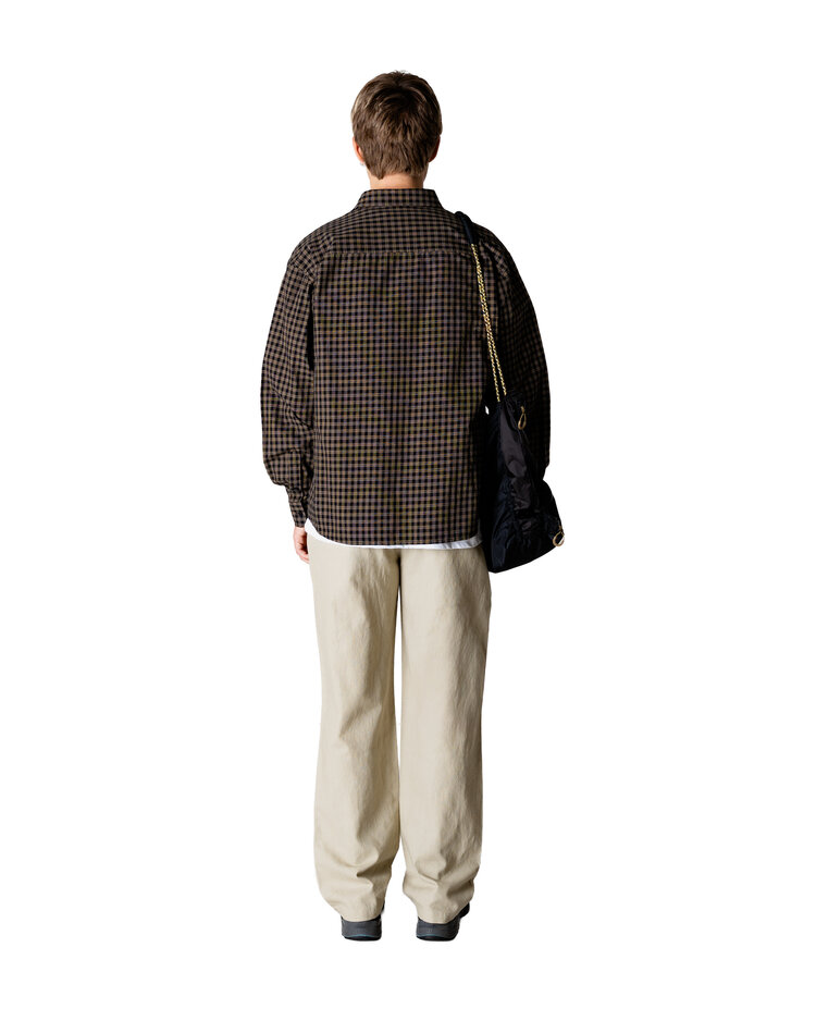 Woodbird Eik Linen Pant 'Stone'