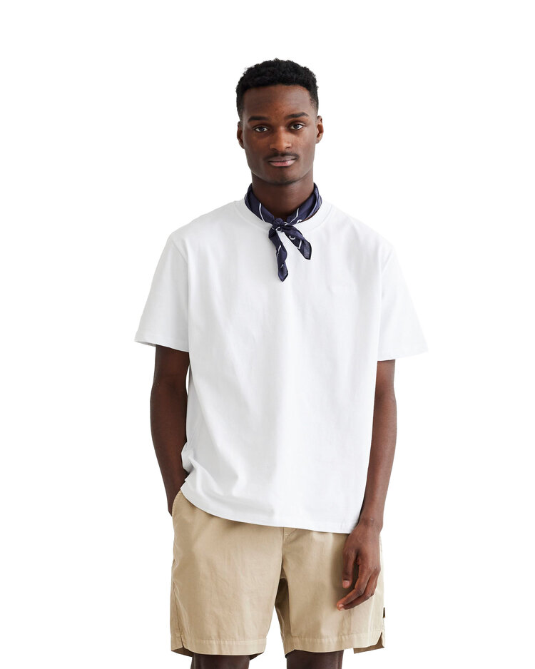 Woodbird Baine Base T-Shirt 'White'