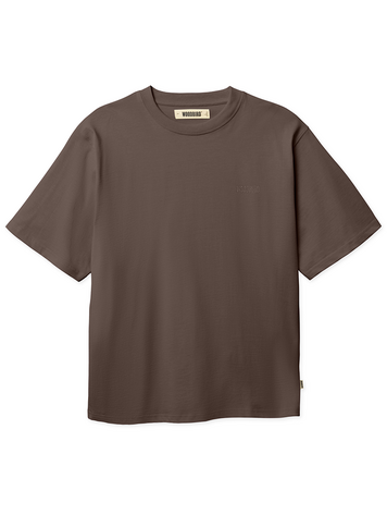 Woodbird Baine Base T-Shirt 'Brown'