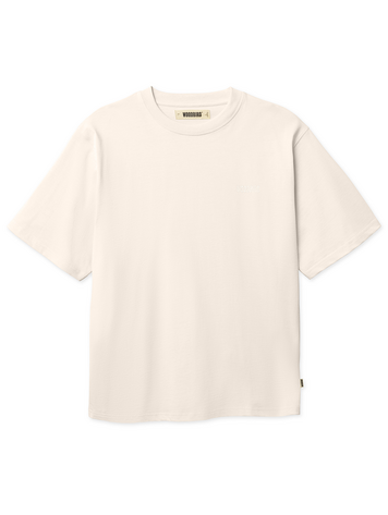 Woodbird Baine Base T-Shirt 'Off White'