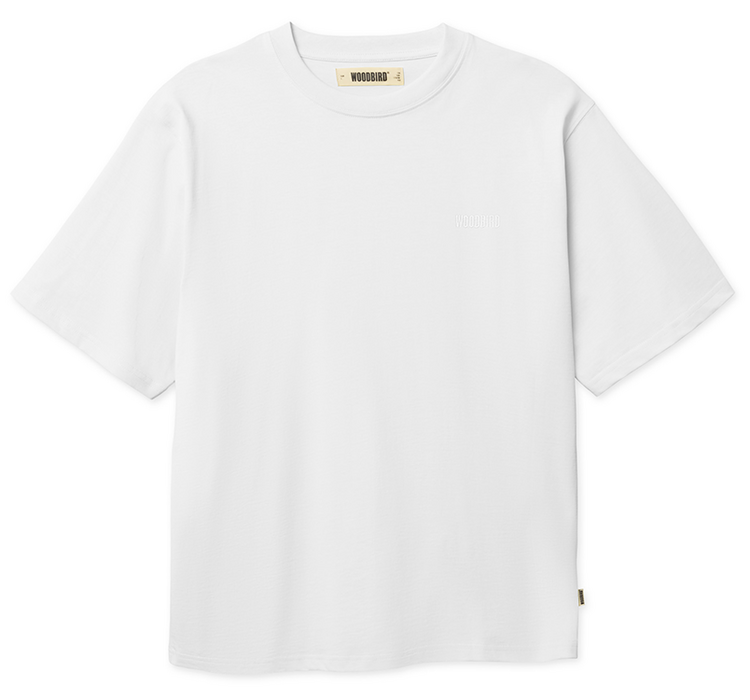 Woodbird Baine Base T-Shirt 'White'