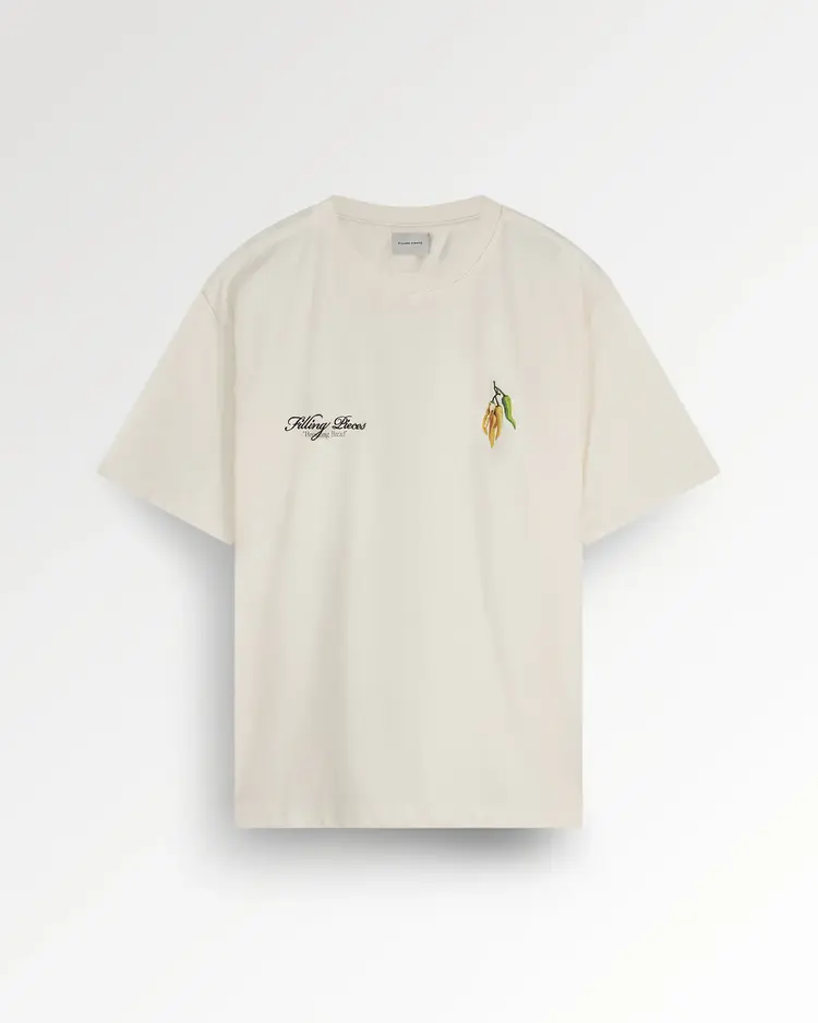 Filling Pieces T-Shirt Pepper 'Antique White'