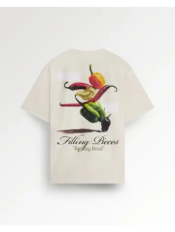 Filling Pieces T-Shirt Pepper 'Antique White'