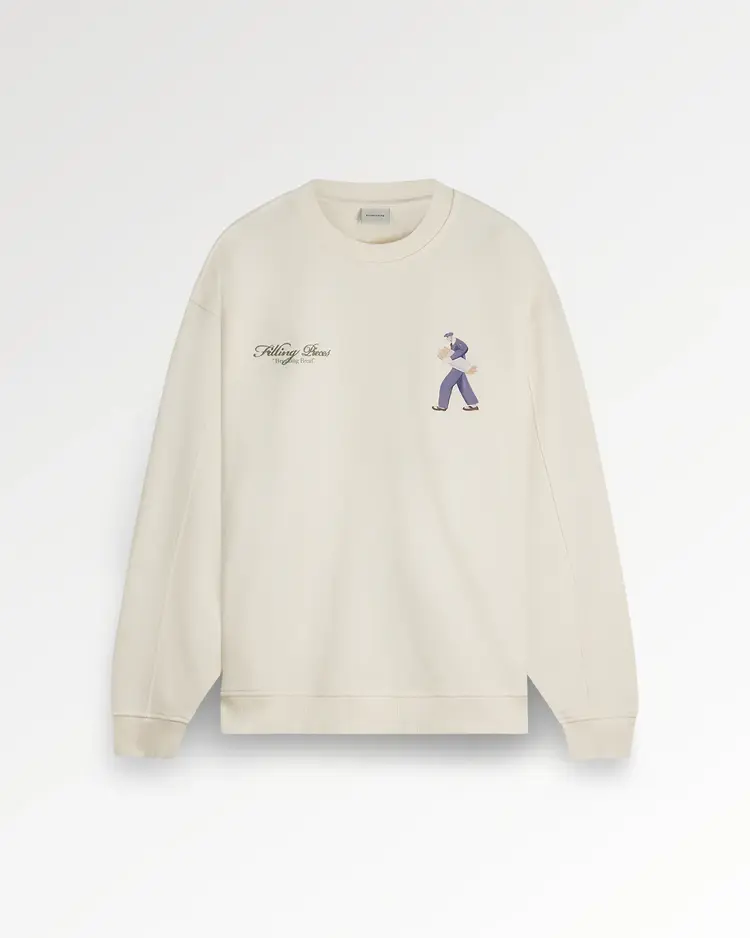 Filling Pieces Sweatshirt Bakery 'Antique White'