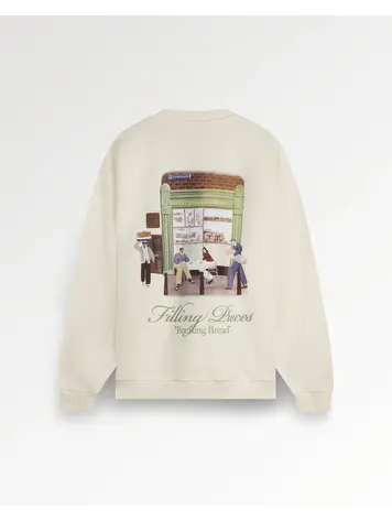 Filling Pieces Sweatshirt Bakery 'Antique White'