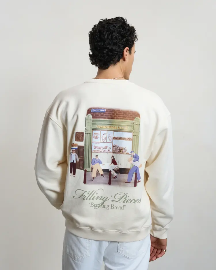 Filling Pieces Sweatshirt Bakery 'Antique White'